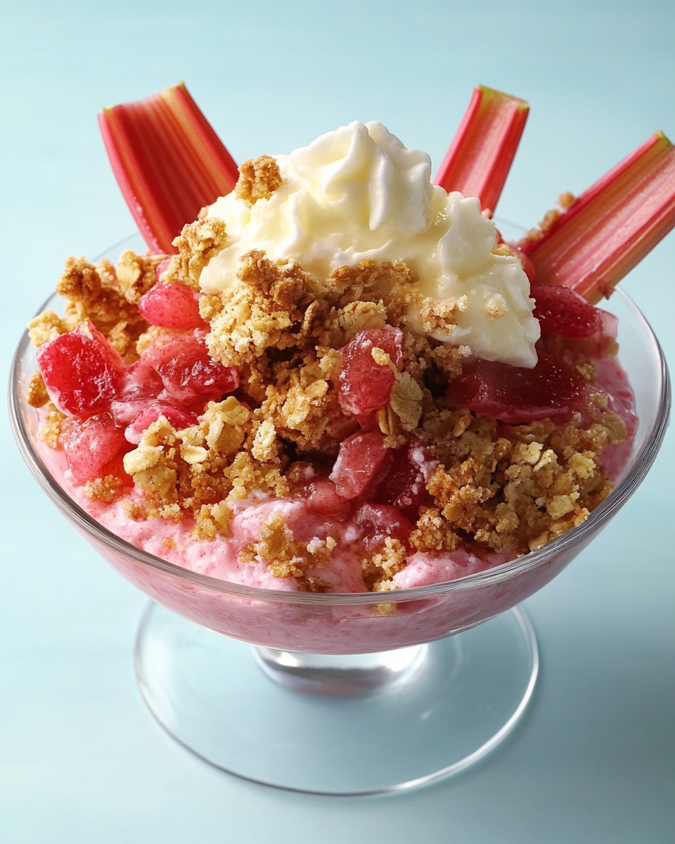 Rhubarb Crisp