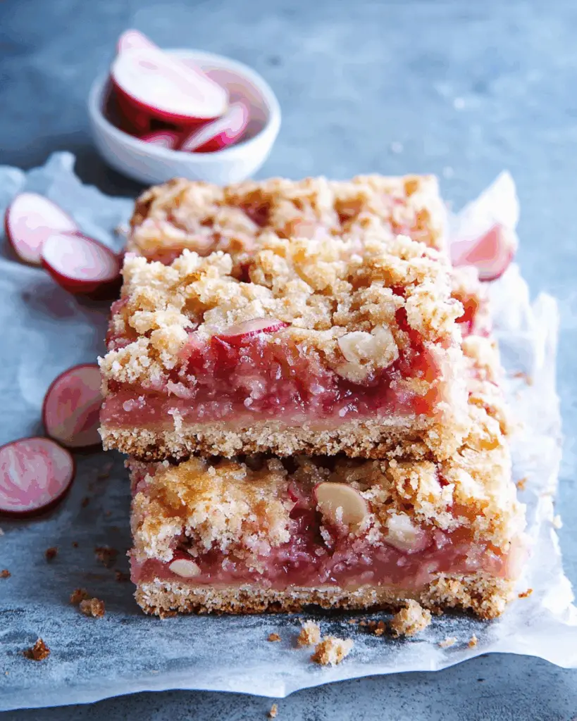 Rhubarb Bars