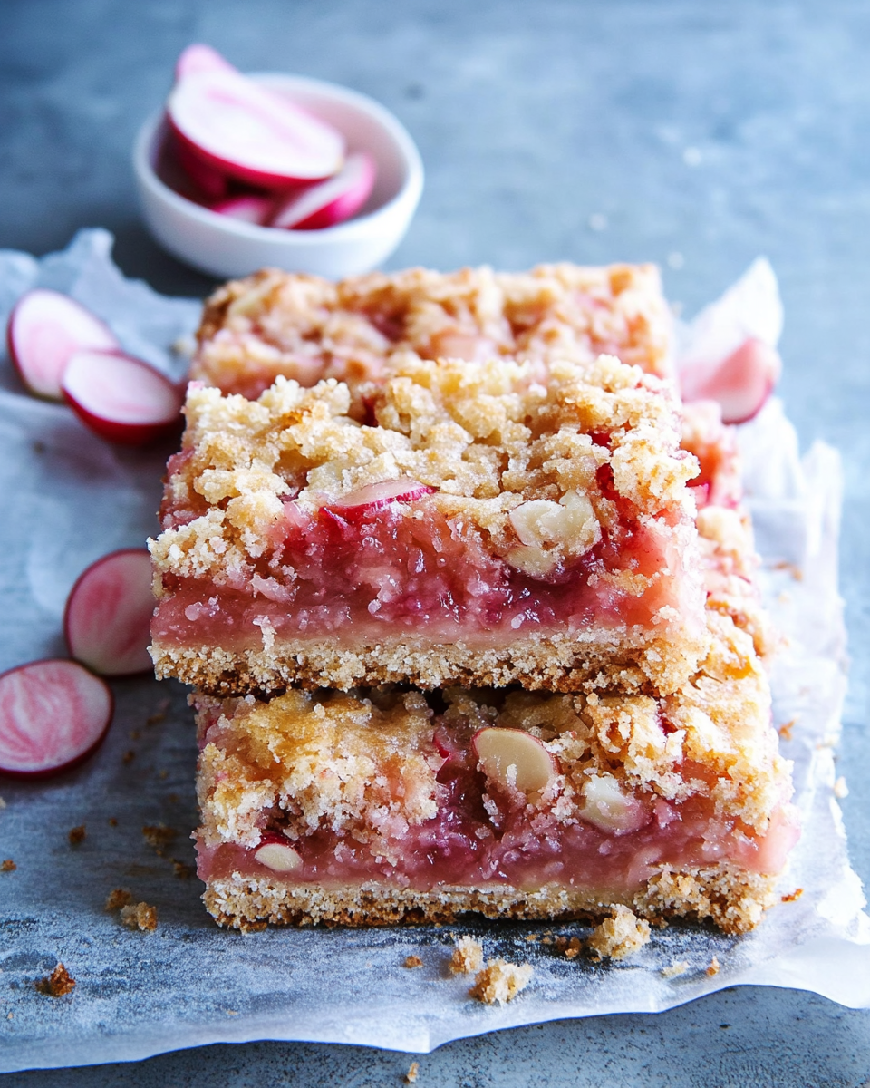 Rhubarb Bars