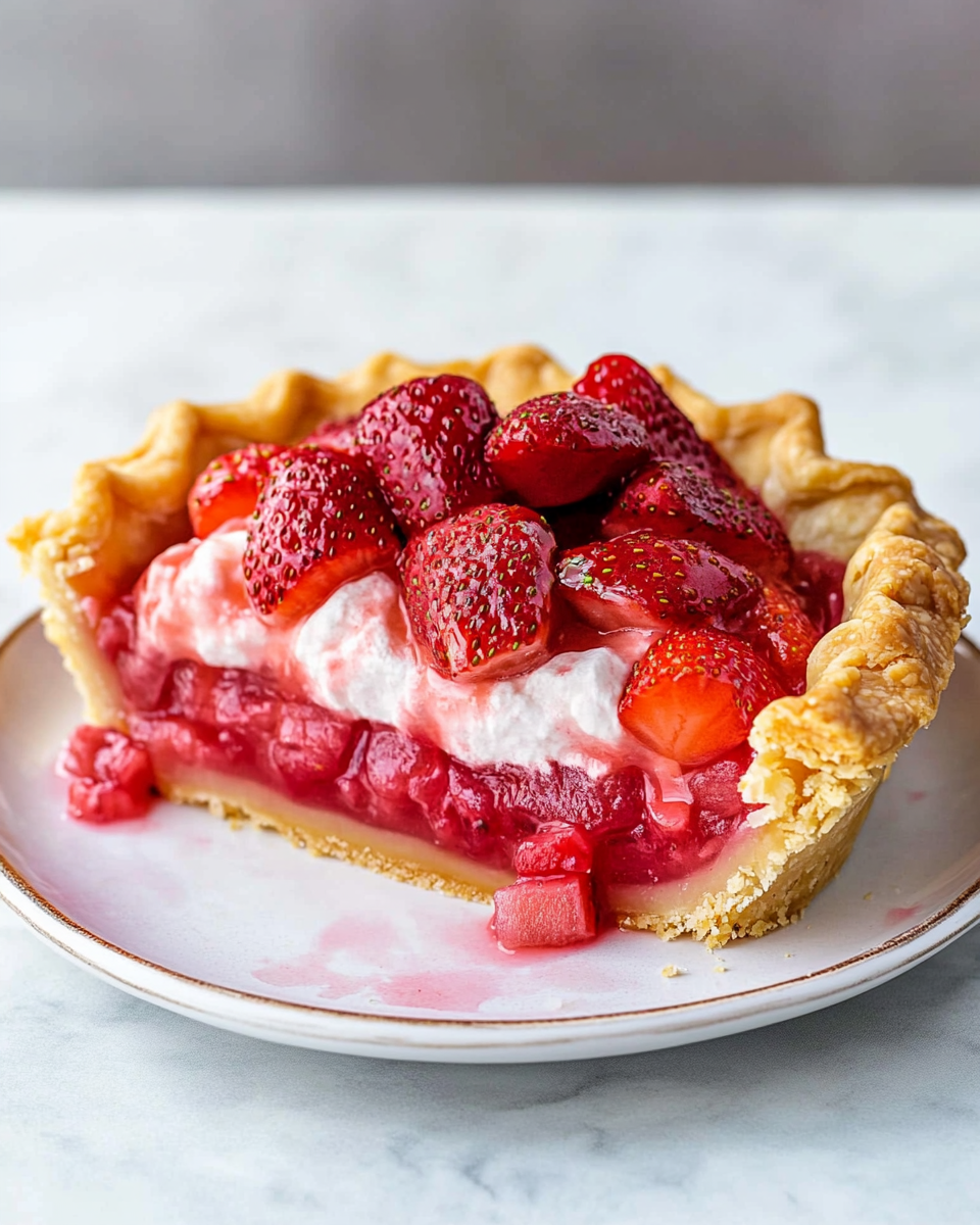 Strawberry Rhubarb Pie