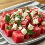 Watermelon Feta Salad with Mint