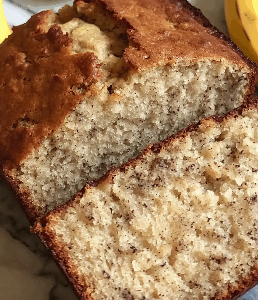 Classic Moist Banana Bread