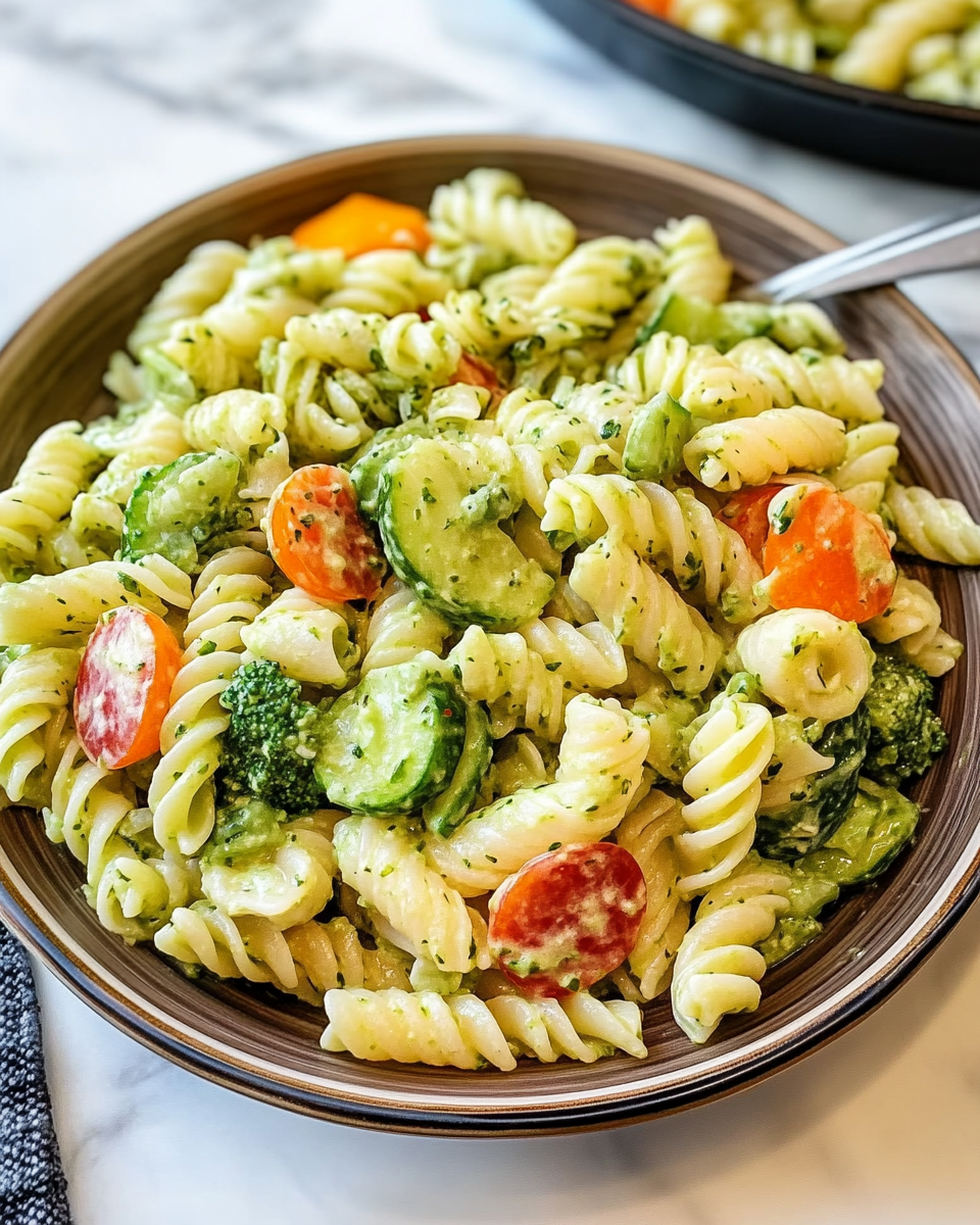 Green Goddess Pasta Salad