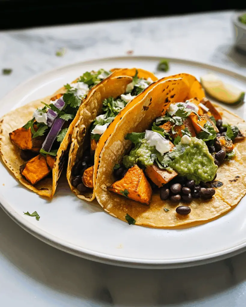 Sweet Potato & Black Bean Tacos