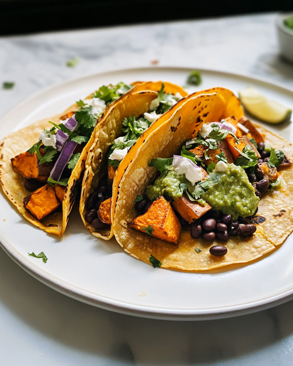 Sweet Potato & Black Bean Tacos