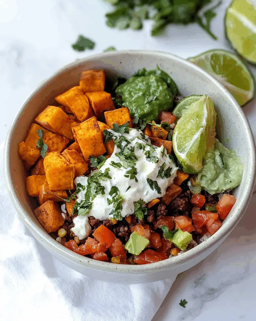 Sweet Potato Taco Bowls