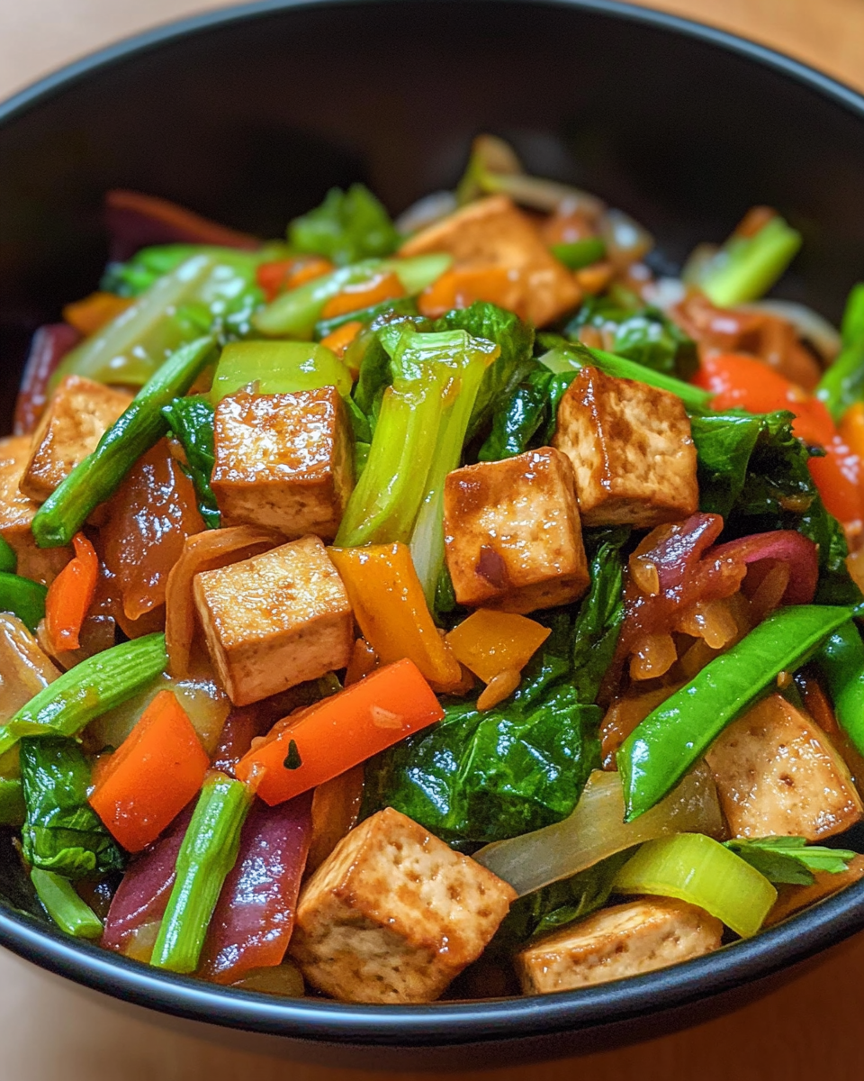Tofu Vegetable Stir Fry