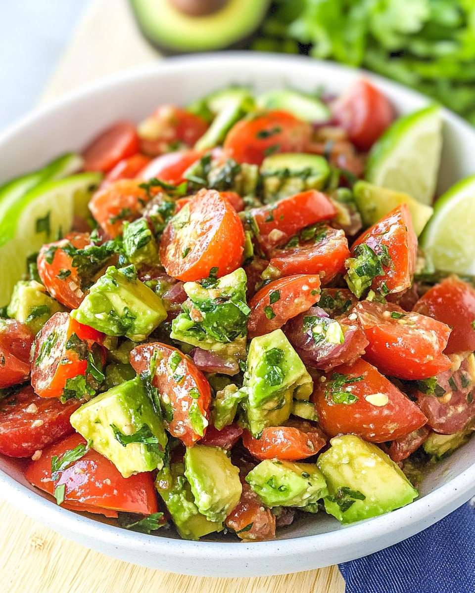 Tomato Avocado Salad