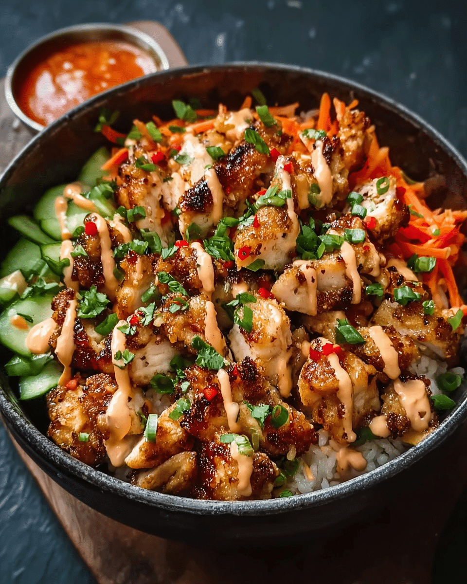 Bang Bang Chicken Bowl