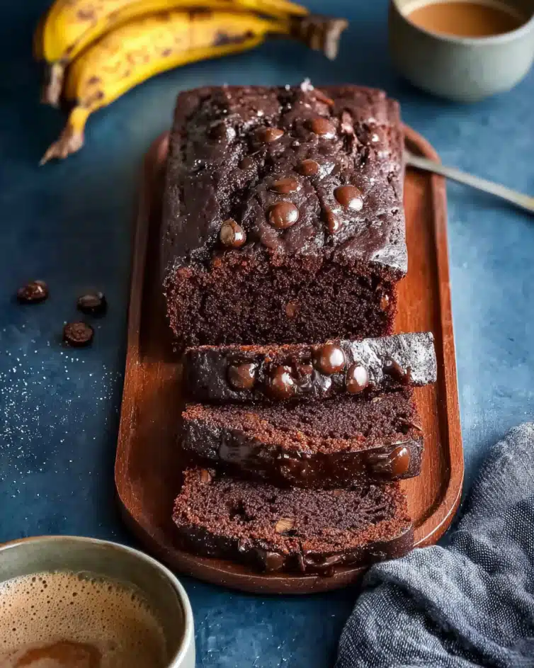Chocolate Espresso Banana Bread