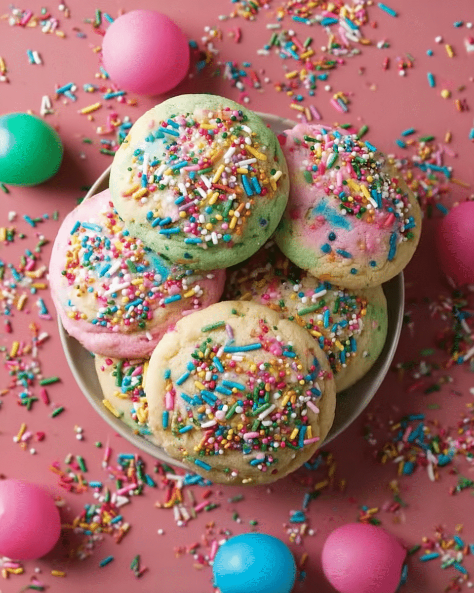 Funfetti Cookies for Celebrating New Beginnings