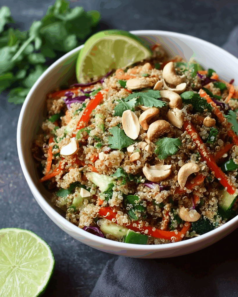 Thai Quinoa Crunch Salad