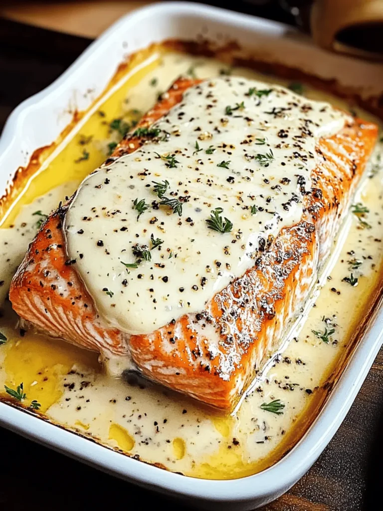 Baked Boursin Salmon