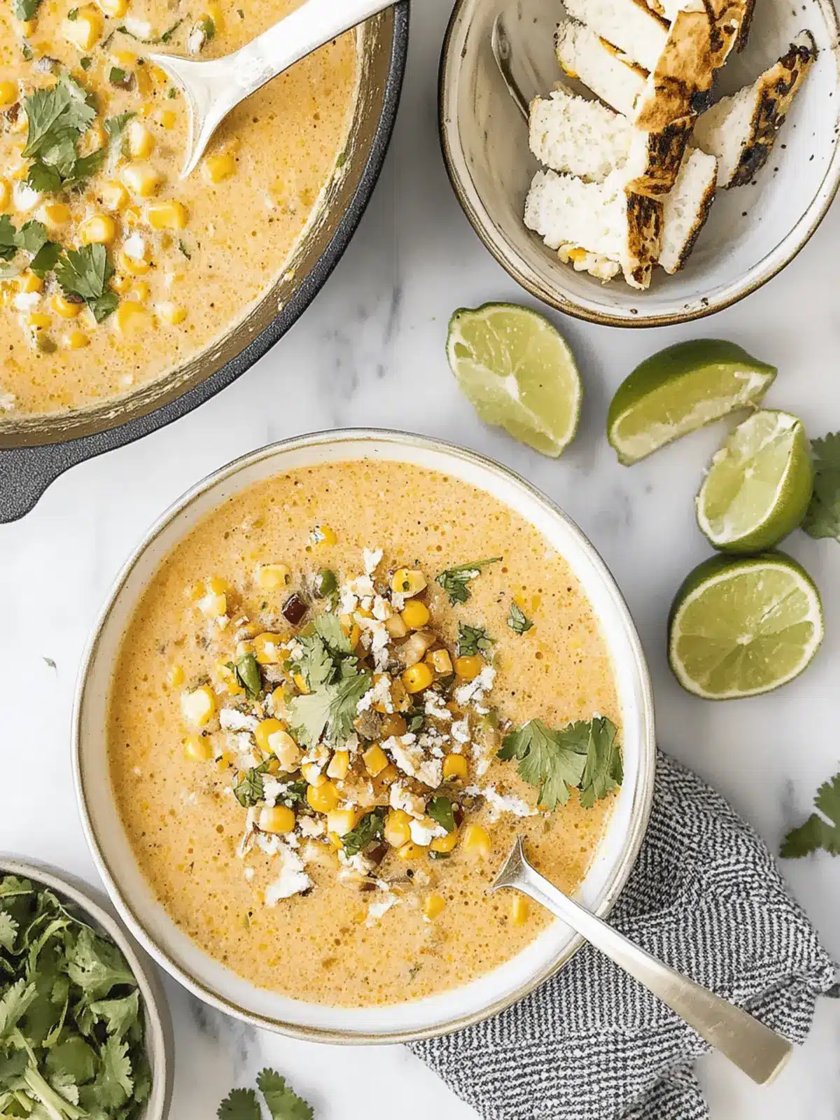 Mexican Street Corn Soup