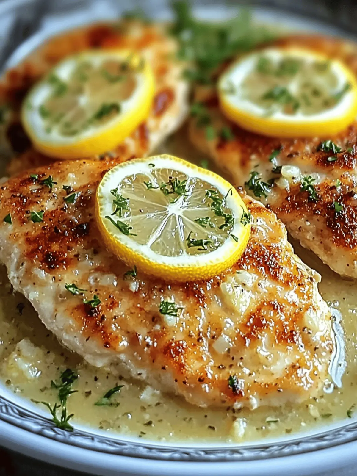Zesty Lemon Chicken Romano