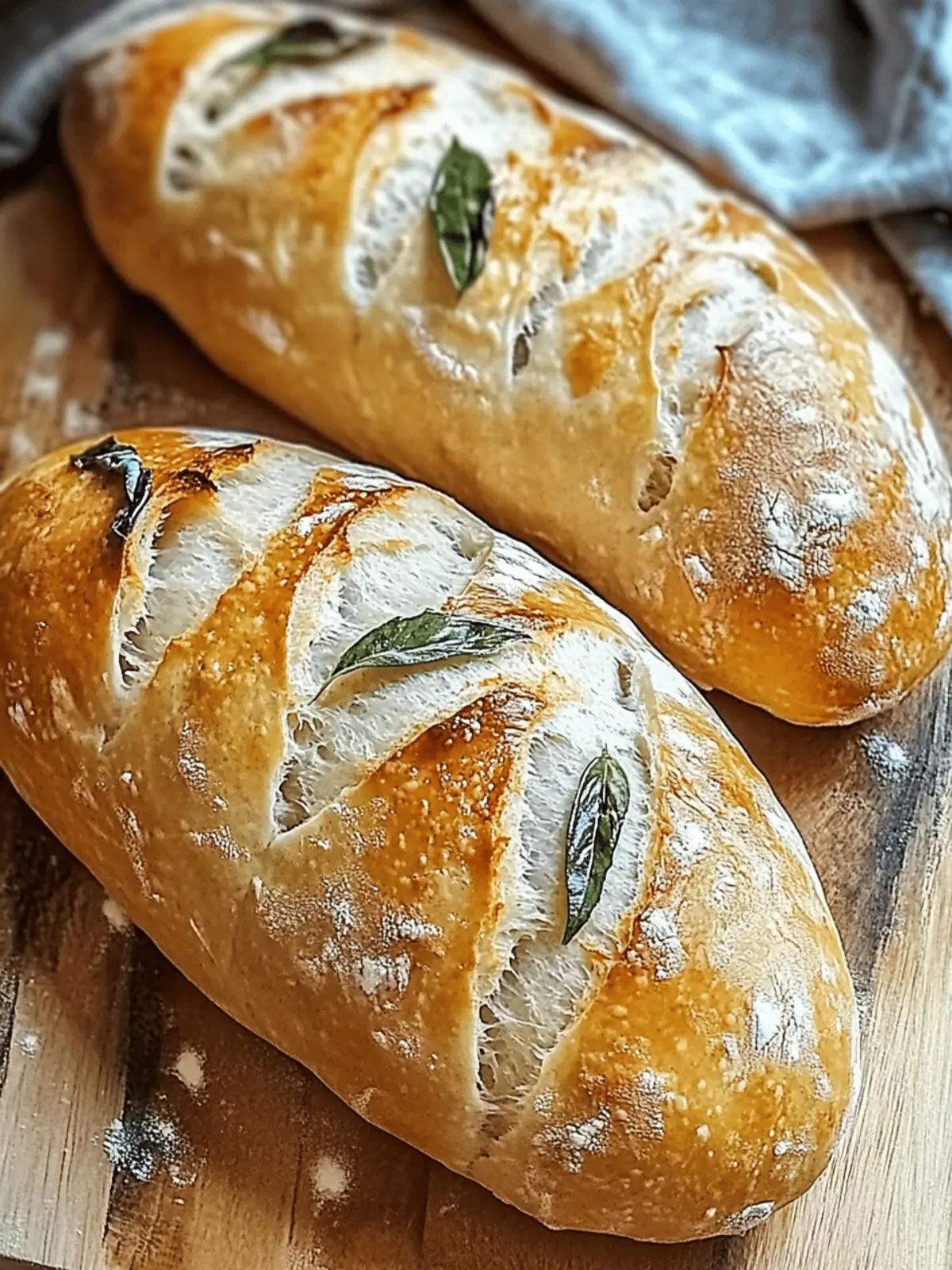 Crusty Italian Bread