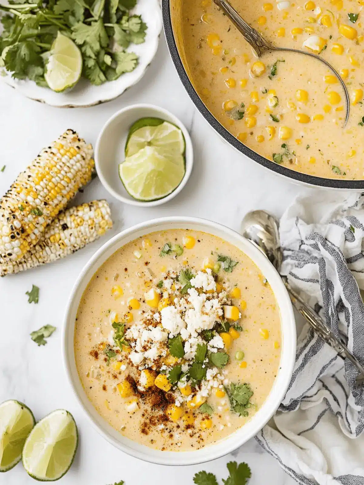 Mexican Street Corn Soup
