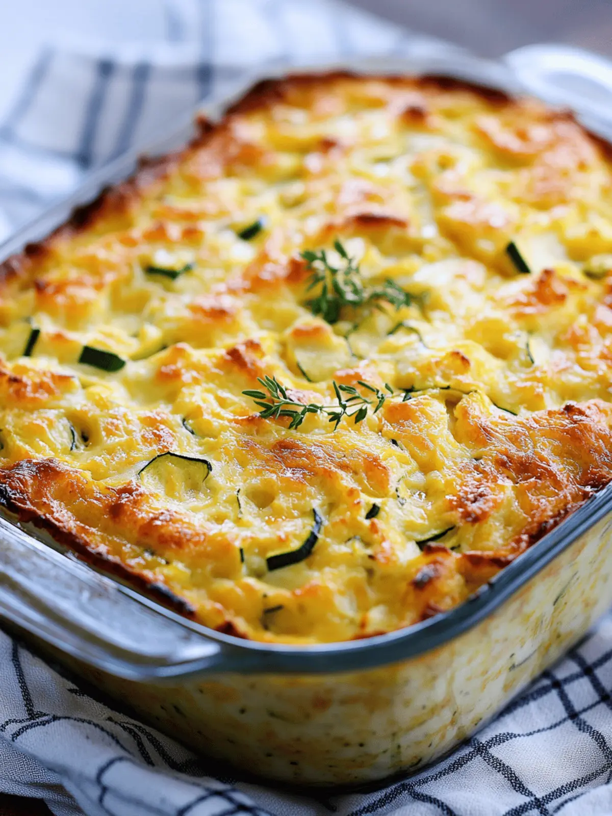 Garden Zucchini Casserole