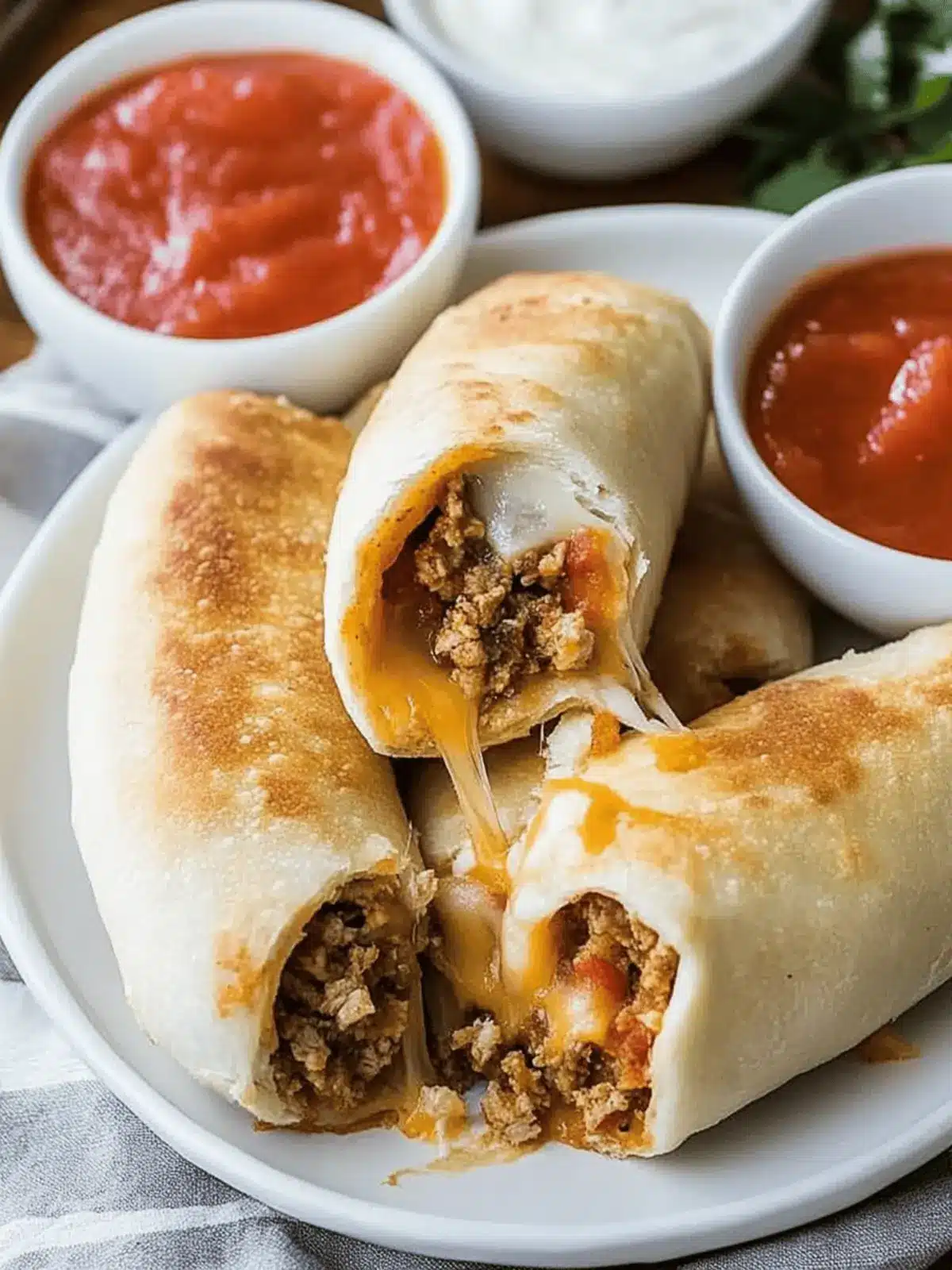 Cheesy Taco Sticks