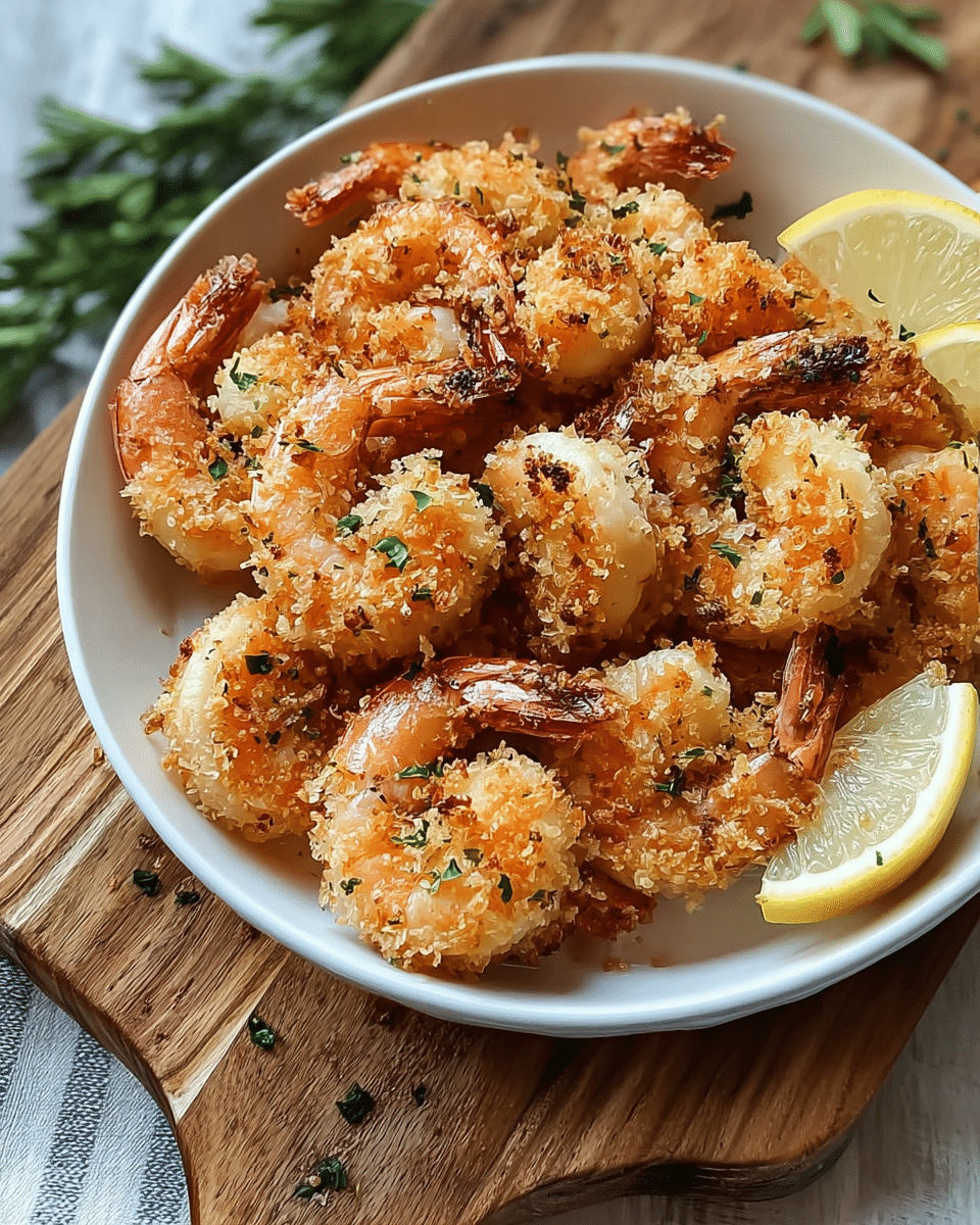 Magic Crispy Baked Shrimp