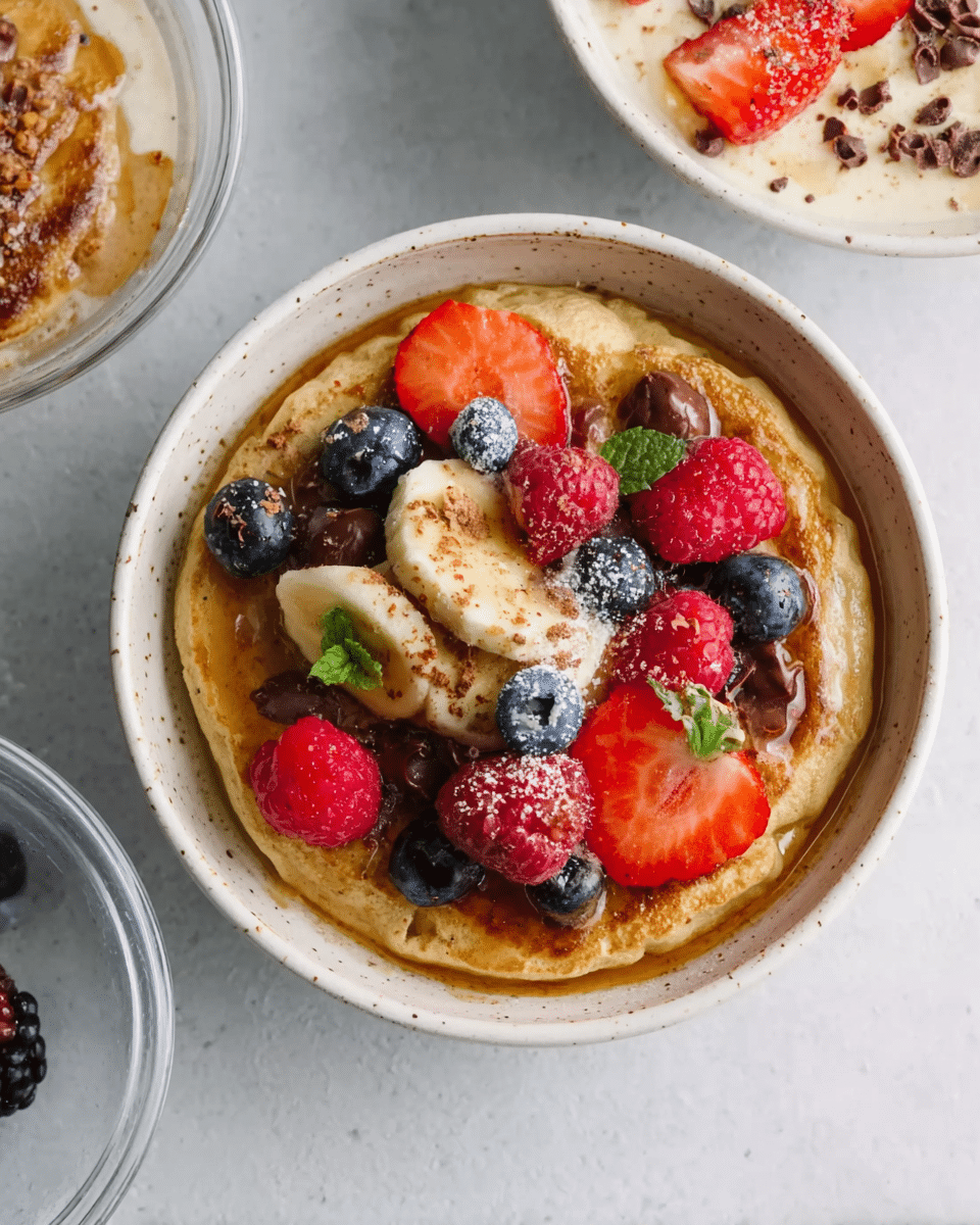 Protein Pancake Bowl