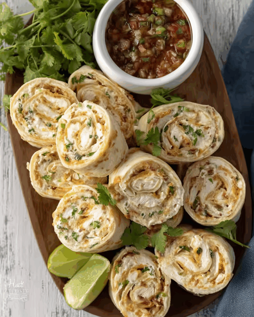 Chicken Taco Pinwheels