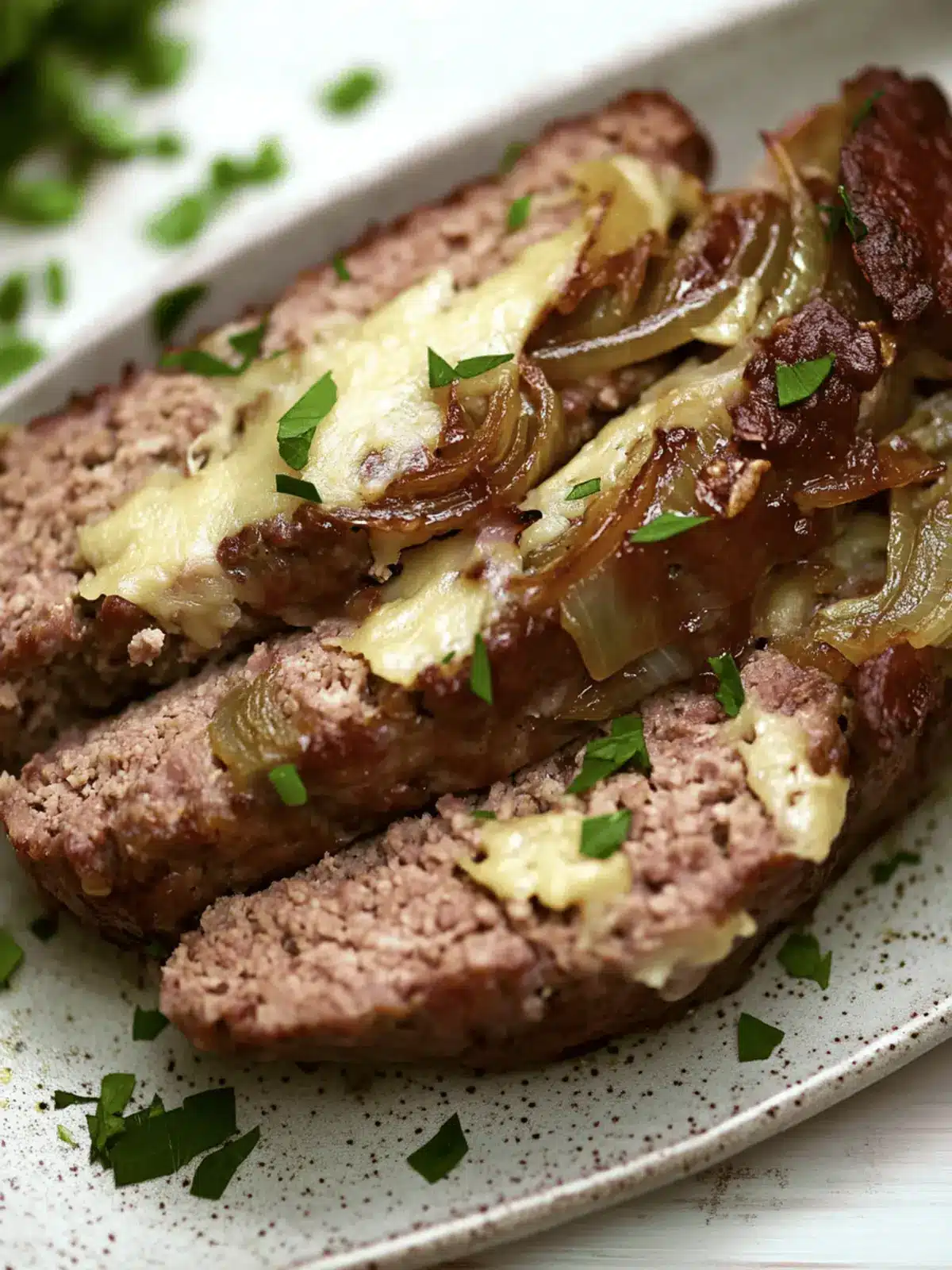 French Onion Meatloaf