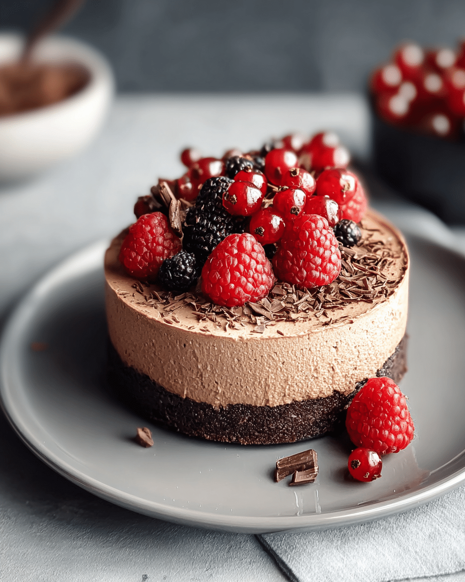 Chocolate Mousse Cake