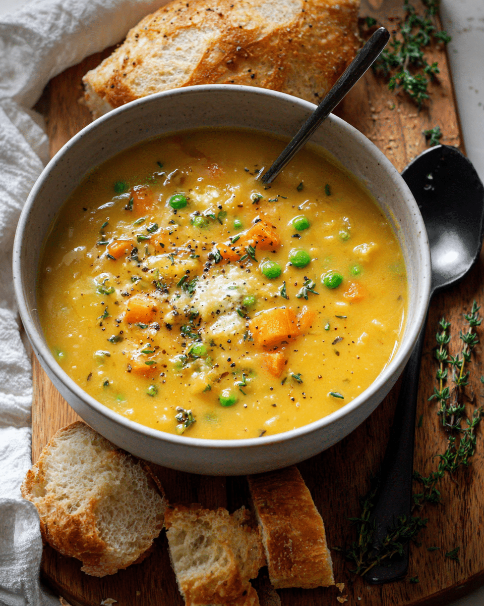 One-Pot Creamy Vegetable Soup