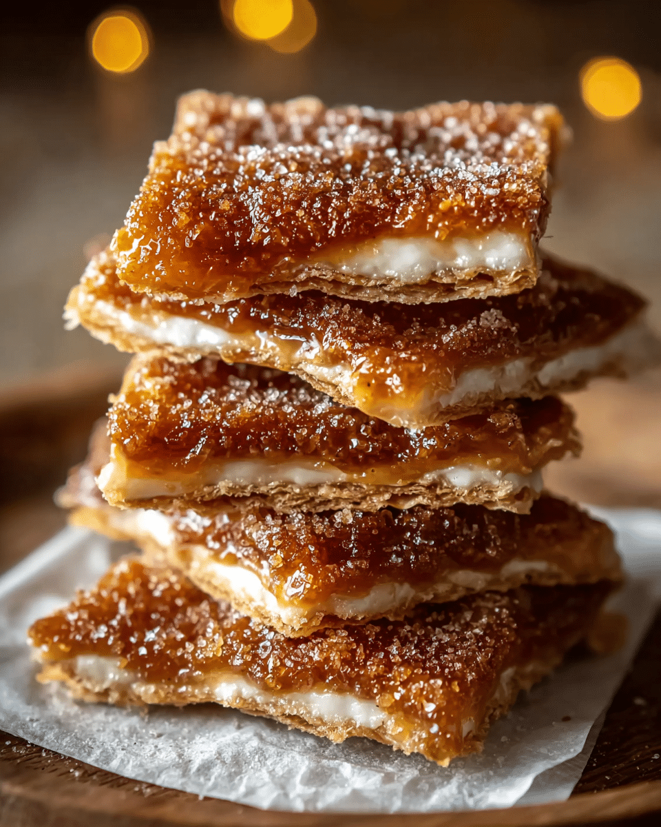 Churro Saltine Toffee