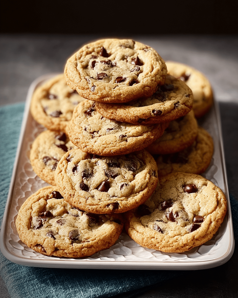 Chewy Big Fat Chocolate Chip Cookies