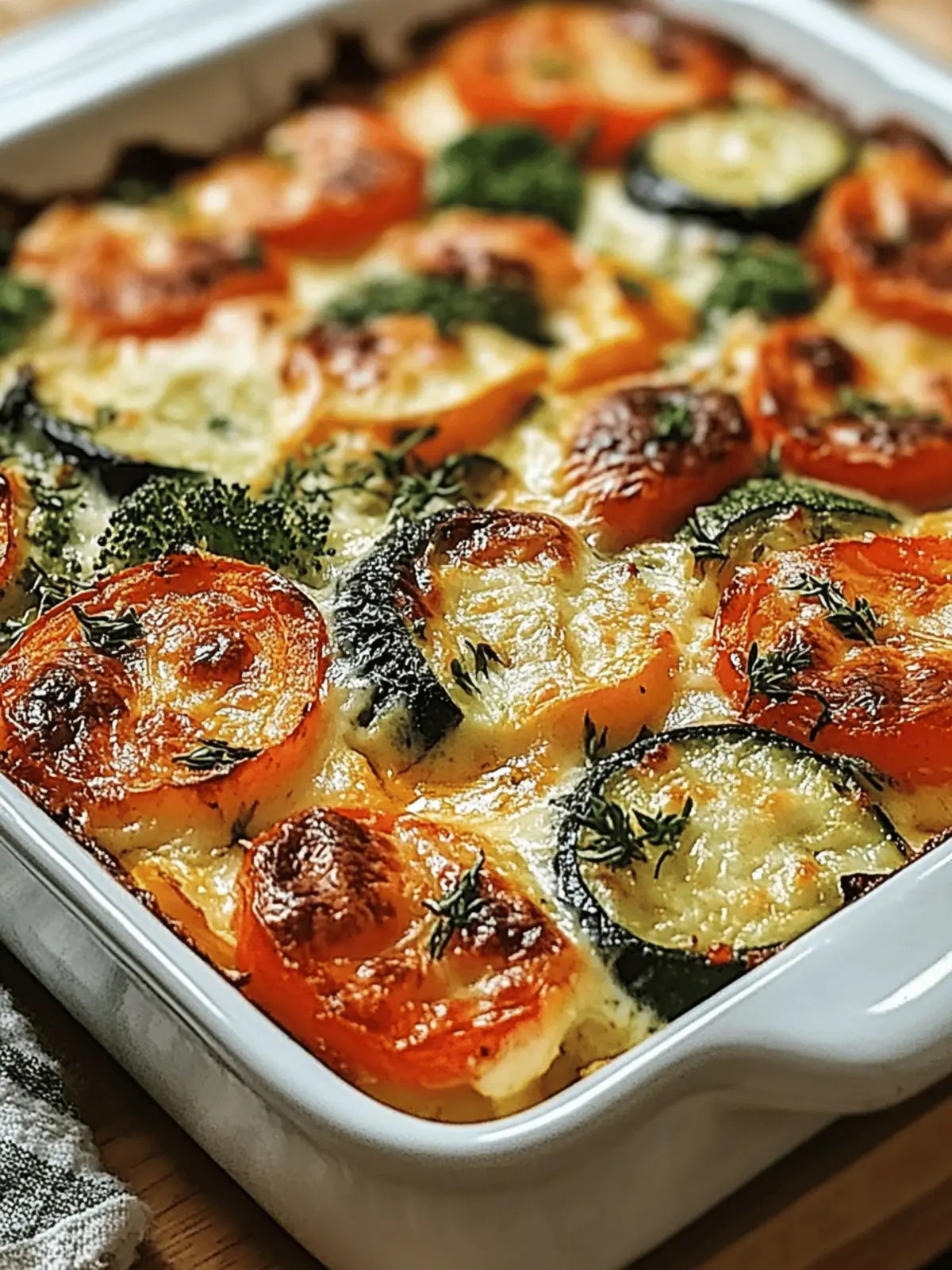 High-Protein Cottage Cheese Veggie Bake