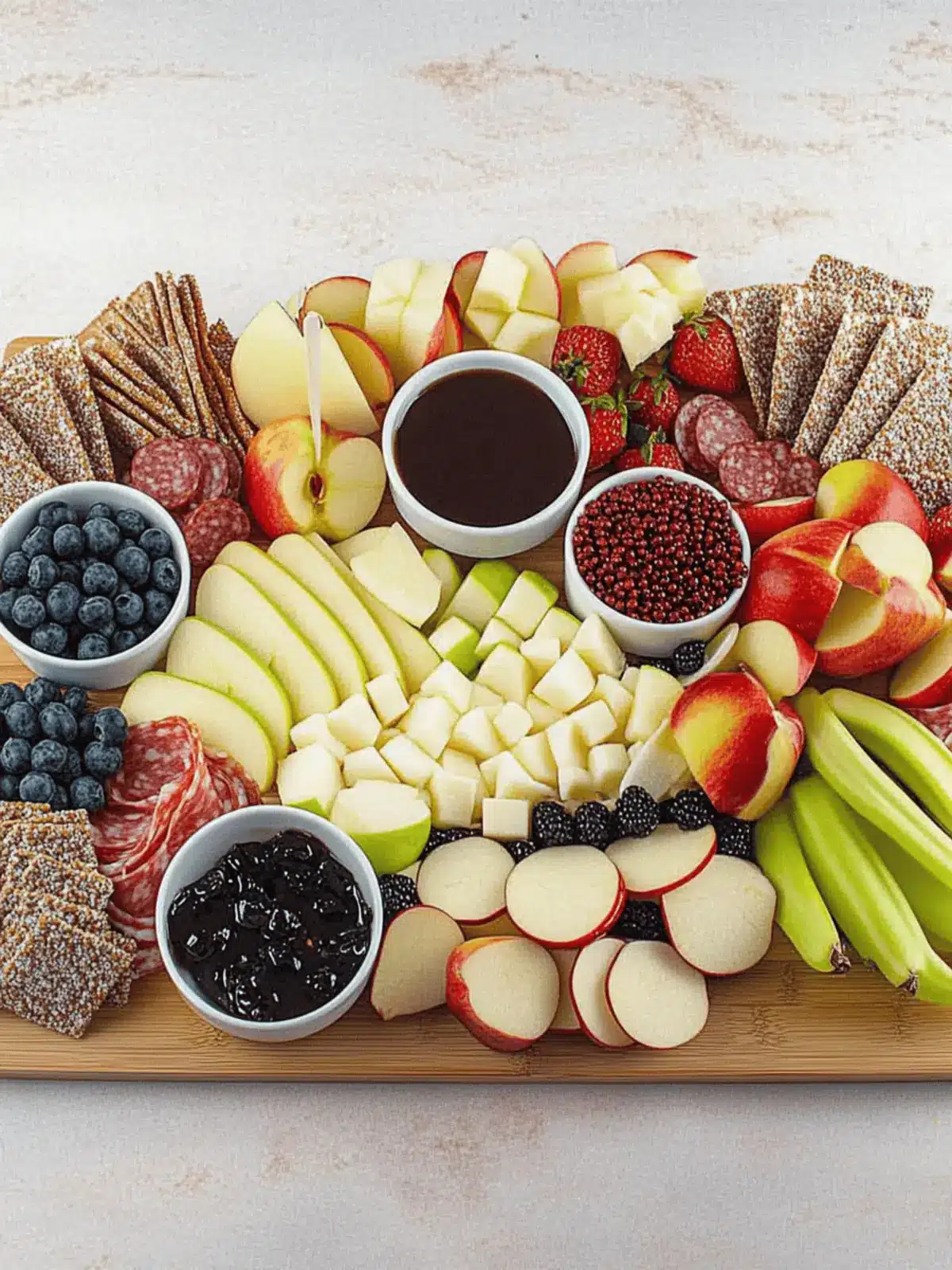 Caramel Apple Charcuterie Board for Your Fall Feasts