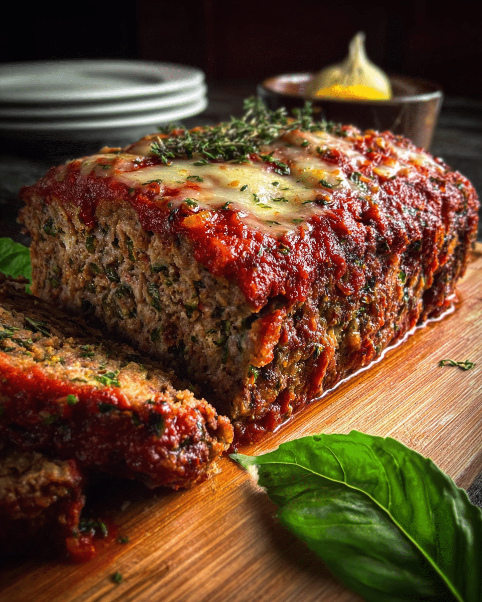 Italian Meatloaf with Secret Ingredients