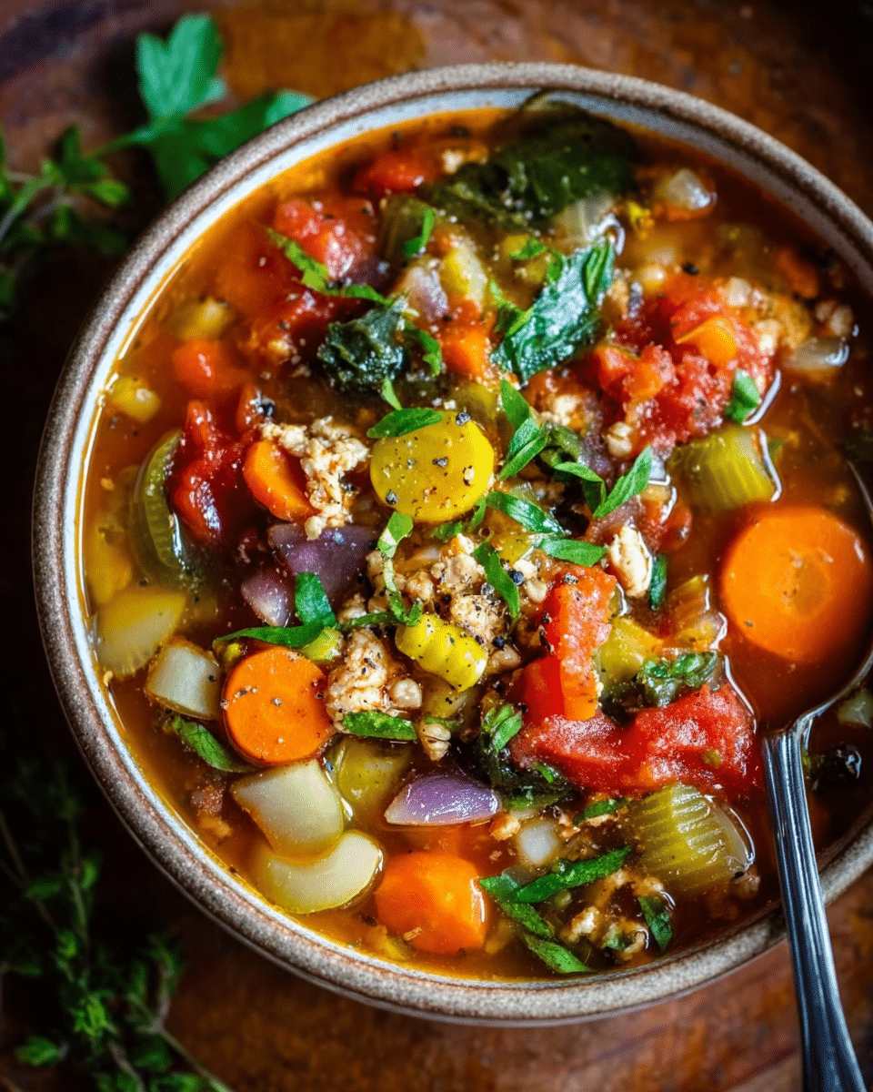 Weight Loss Turkey Vegetable Soup