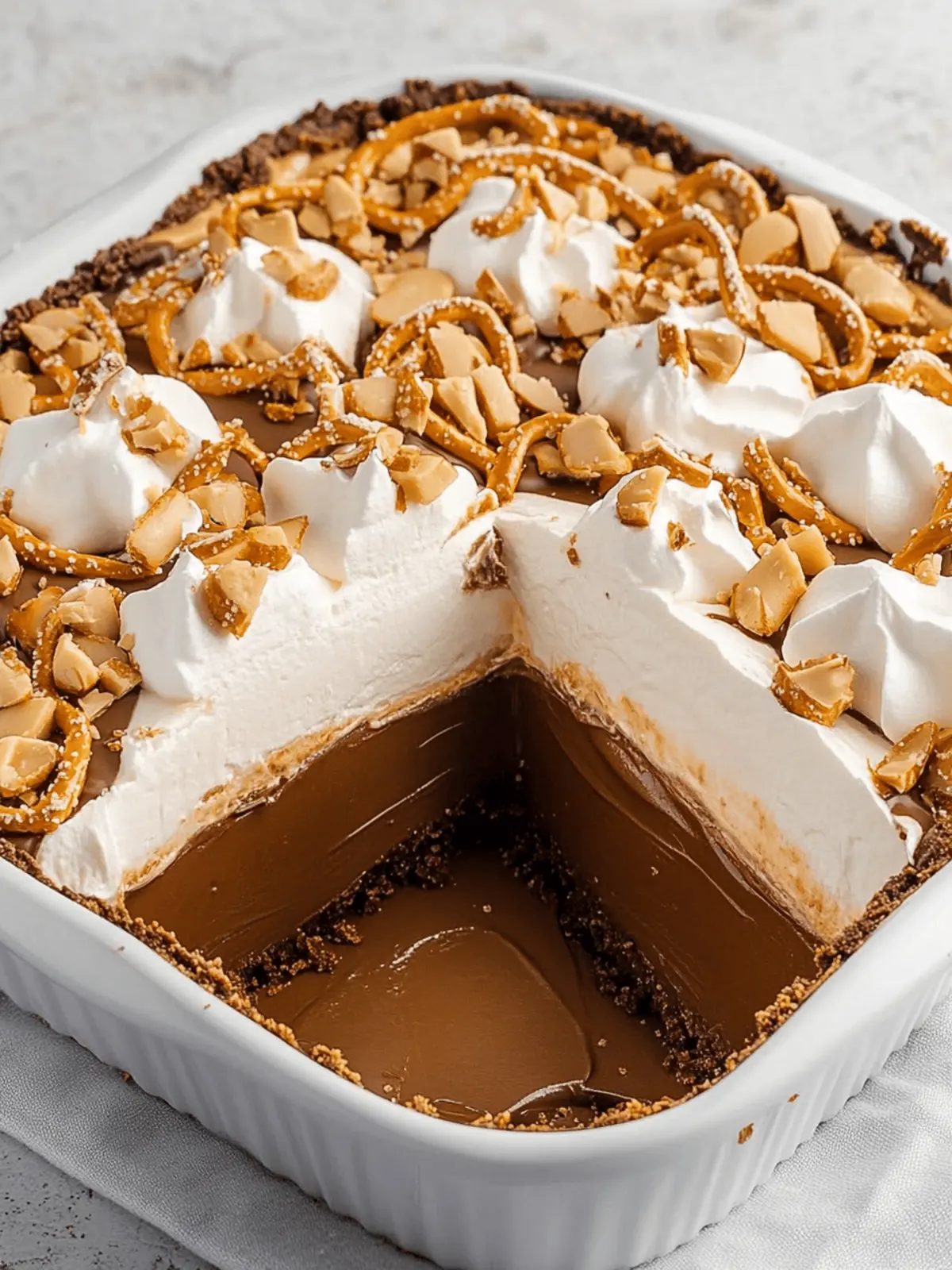 Delicious Peanut Butter Chocolate Pretzel Pie Made Easy