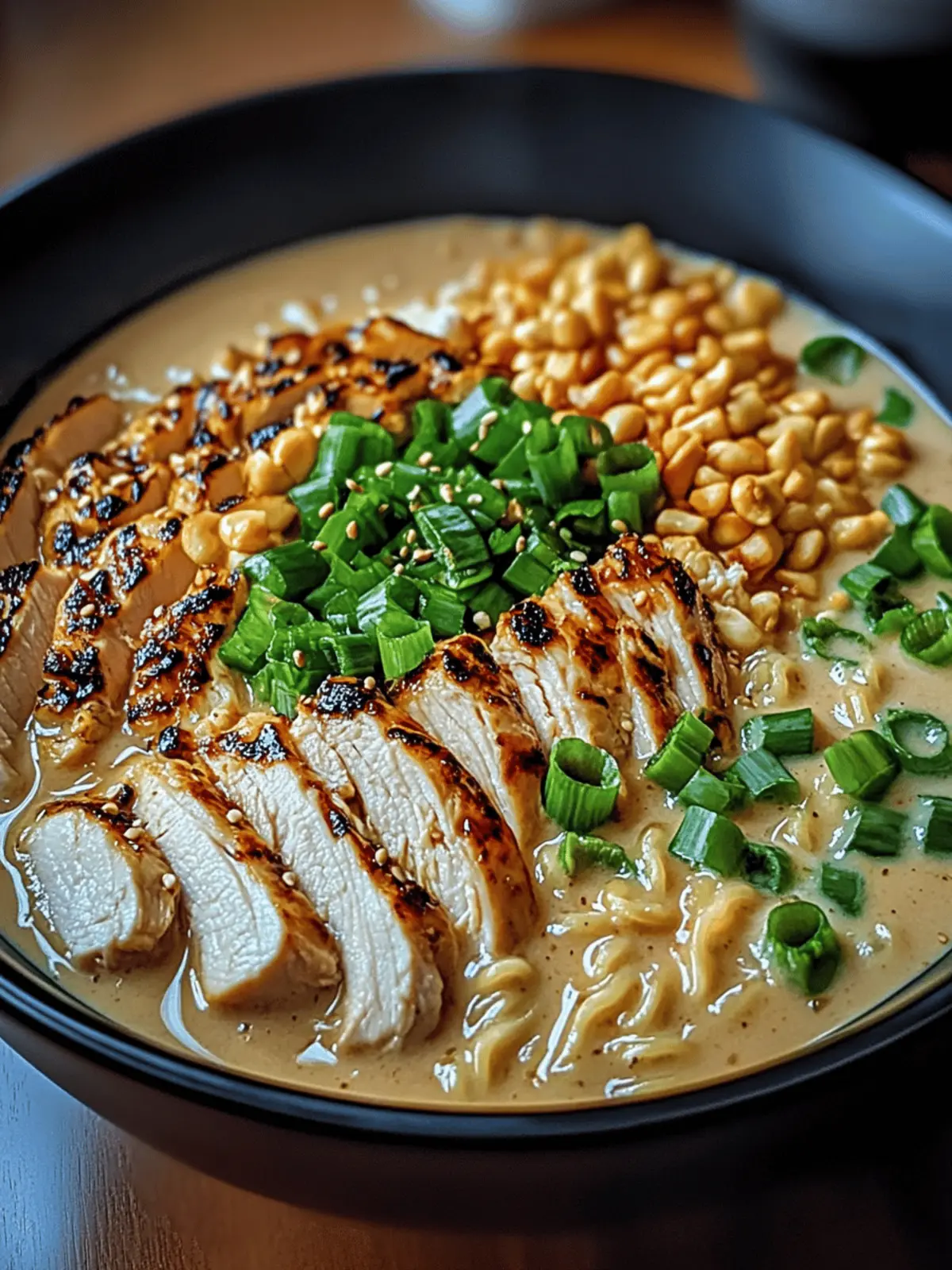 Spice Up Dinner with Fiery Chicken Ramen and Creamy Garlic Sauce