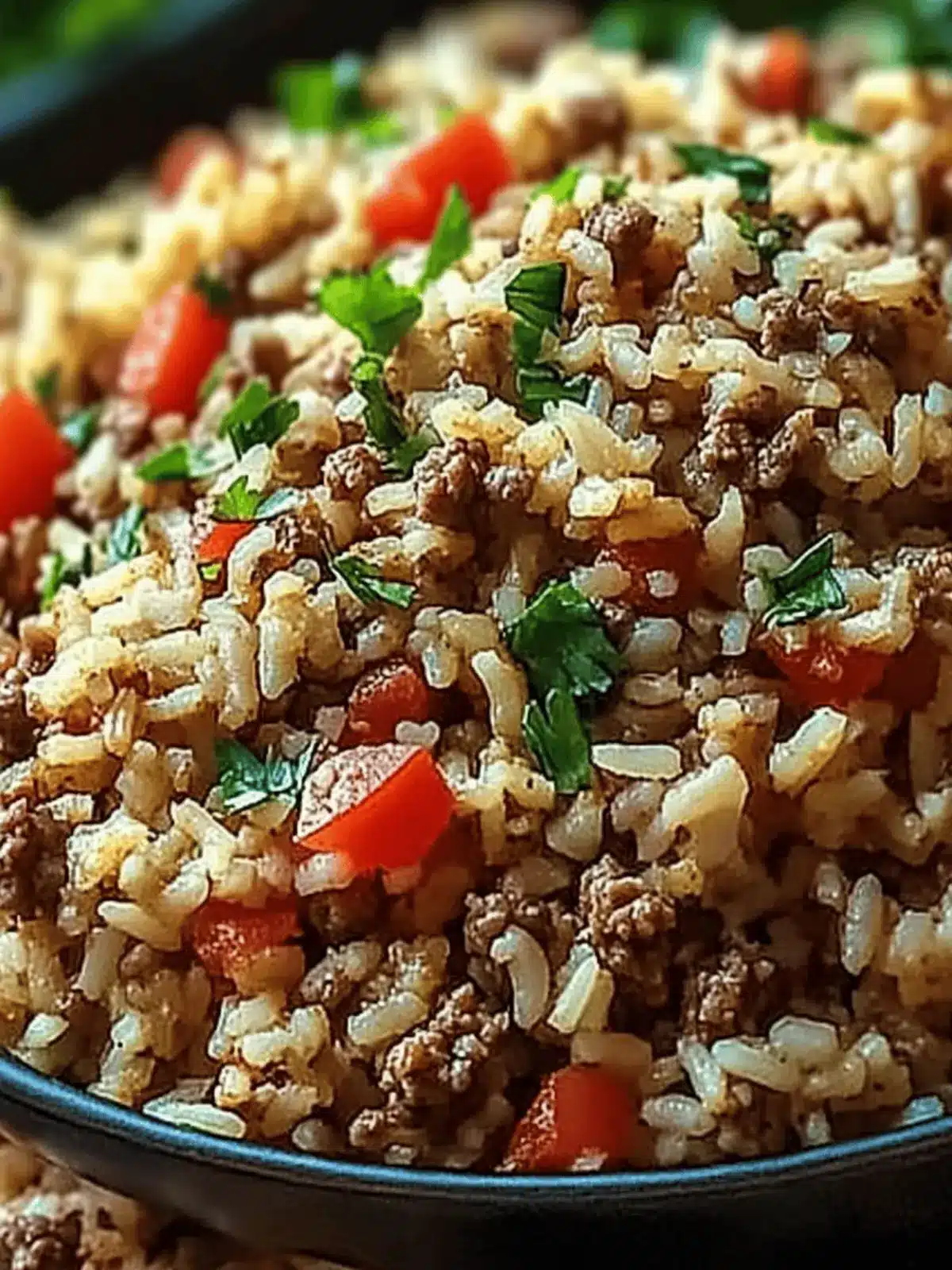 Mouthwatering Dirty Rice with Ground Beef – Comfort in a Bowl 5 Dirty Rice with Ground Beef