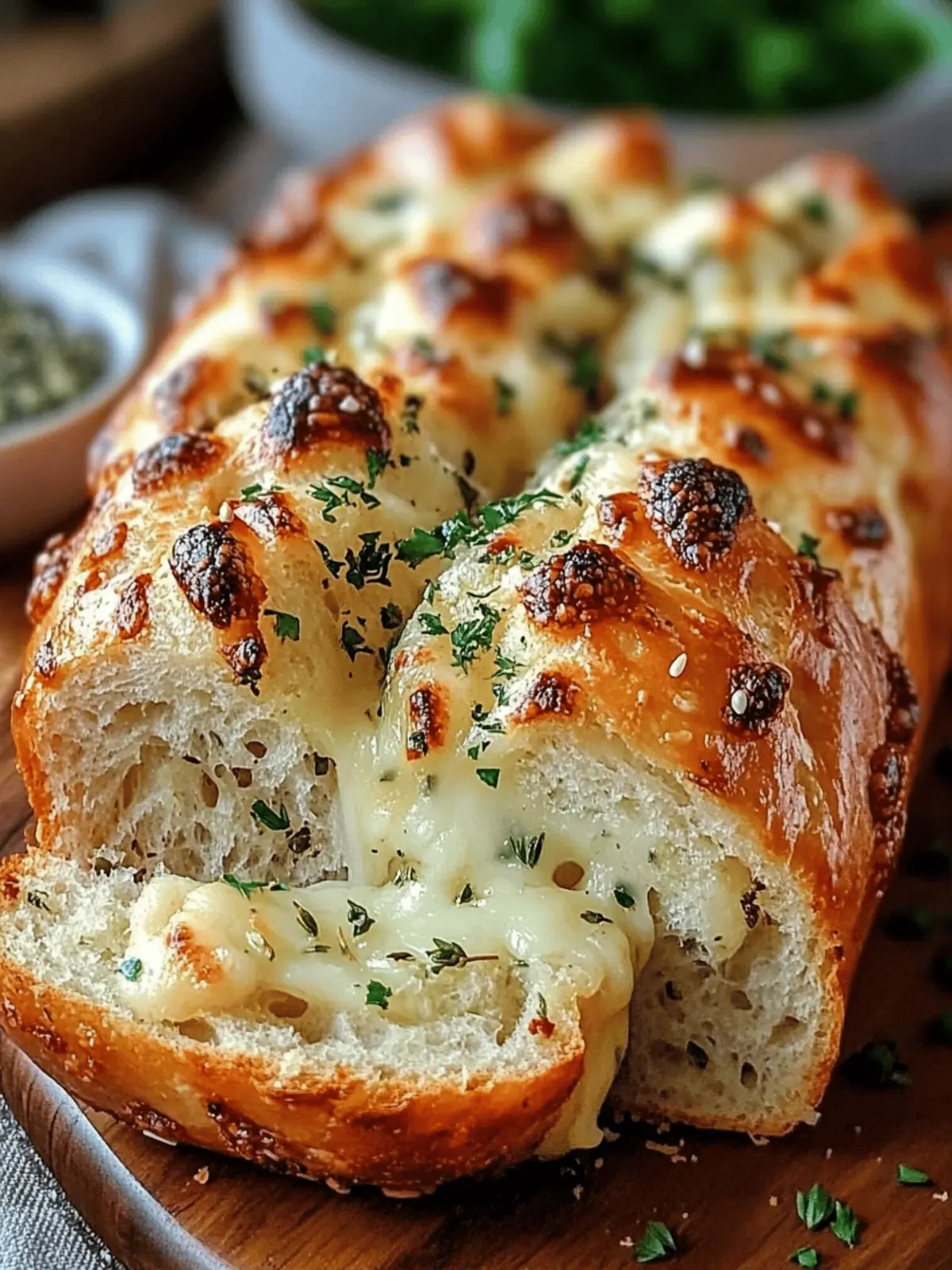 Italian Herb Cheese Bread