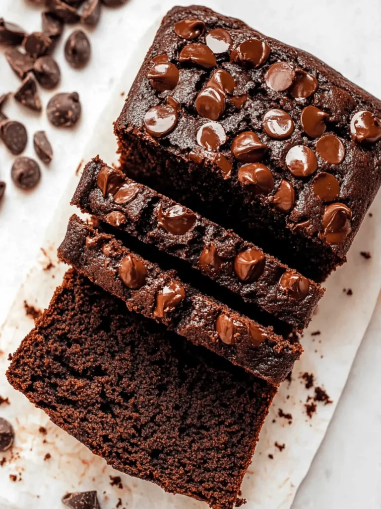 Double Chocolate Banana Bread