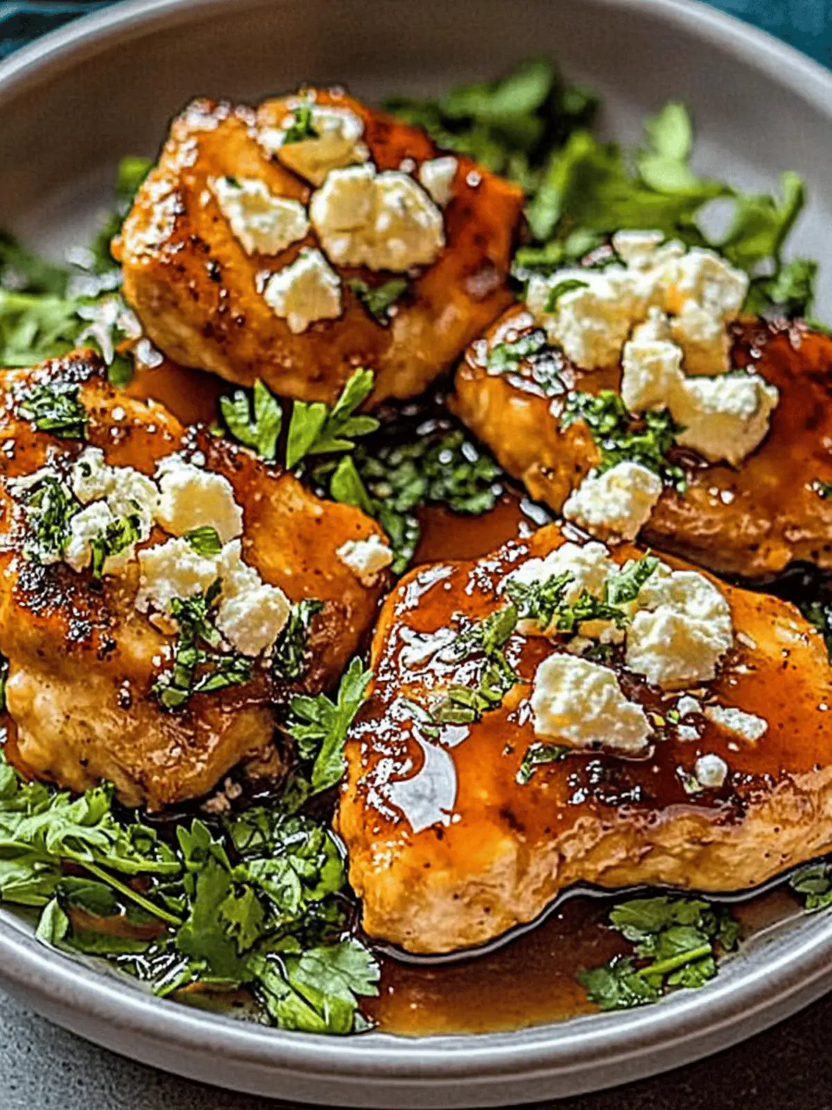 Savor Hot Honey Feta Chicken for a Quick Flavor Boost