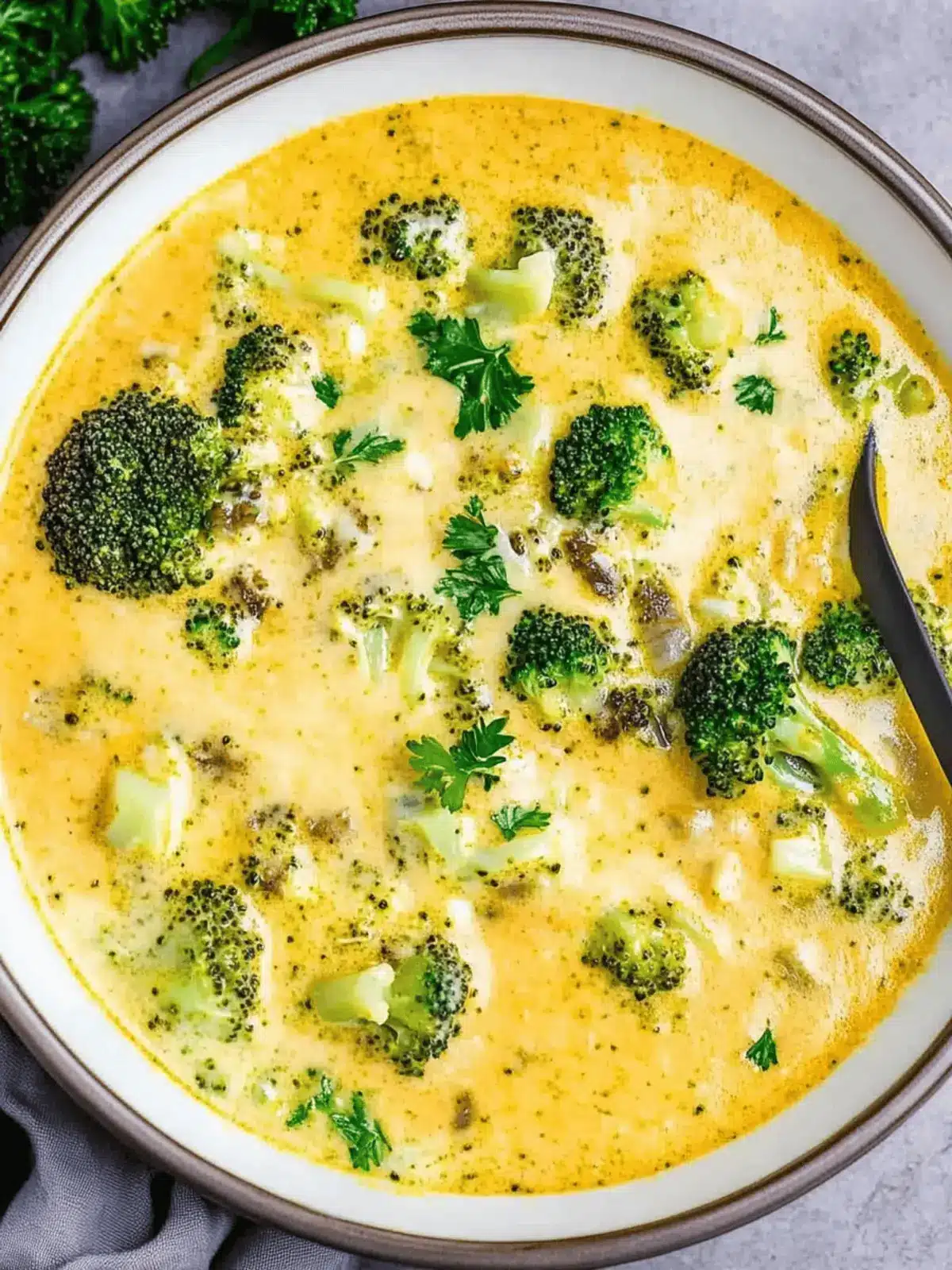 Keto Broccoli Cheese Soup