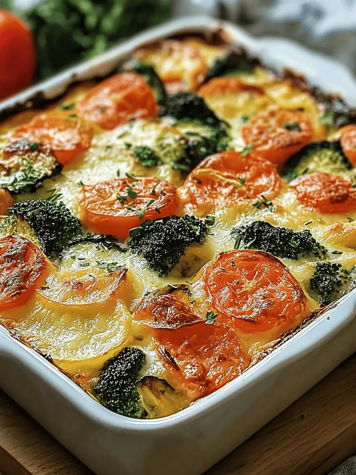 High-Protein Cottage Cheese Veggie Bake