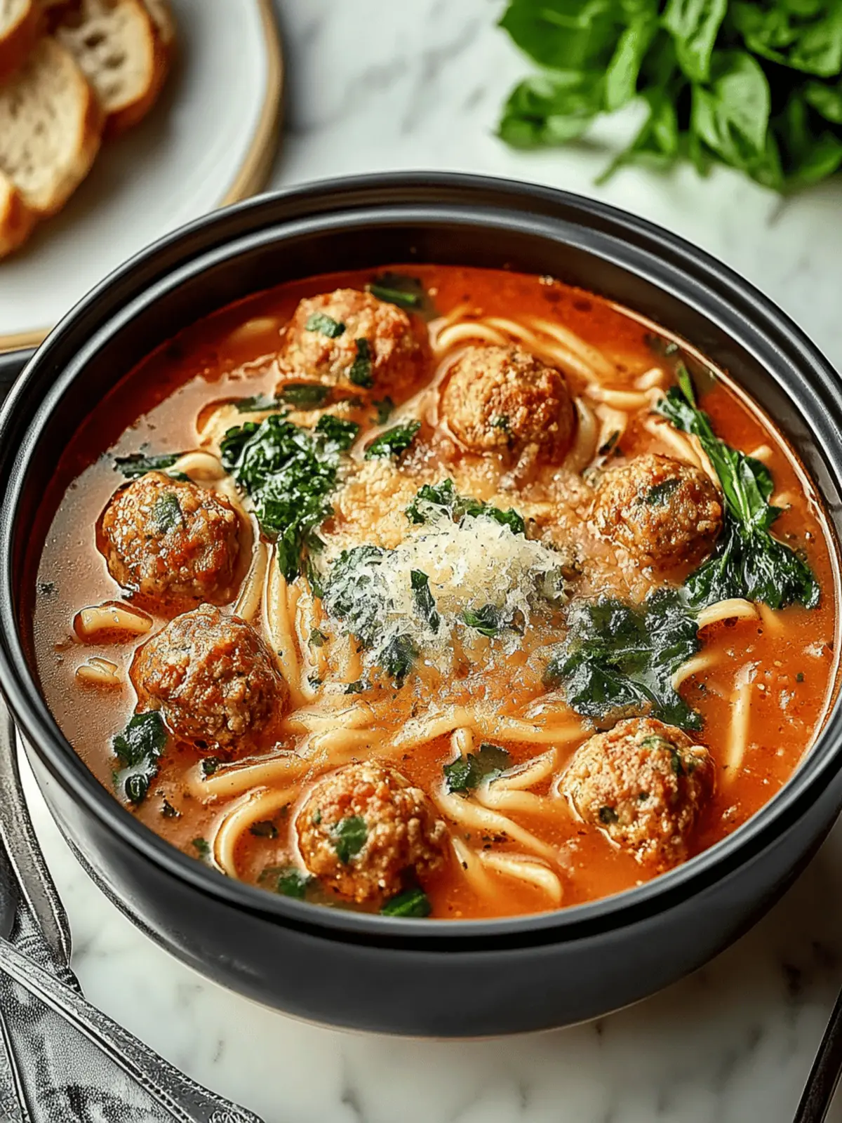 Ultimate Italian Meatball Soup to Warm Your Soul
