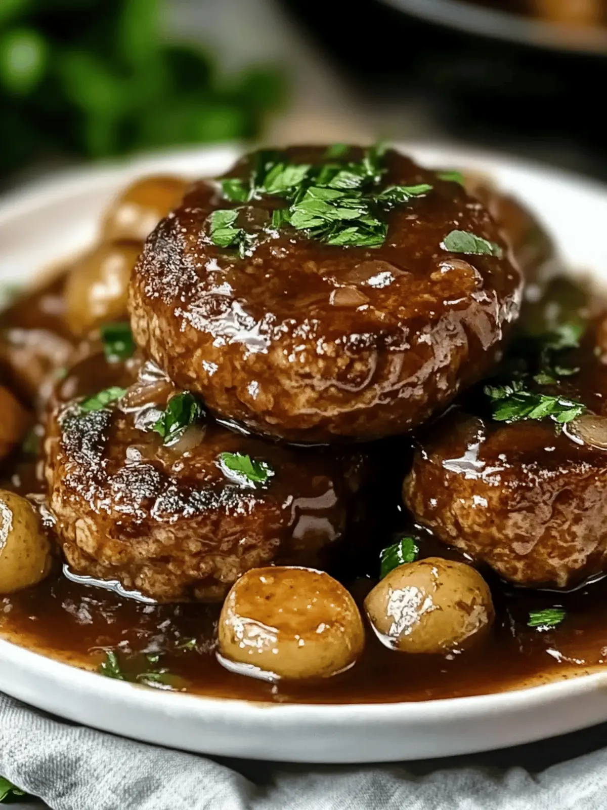 Bobby Flay’s Salisbury Steak