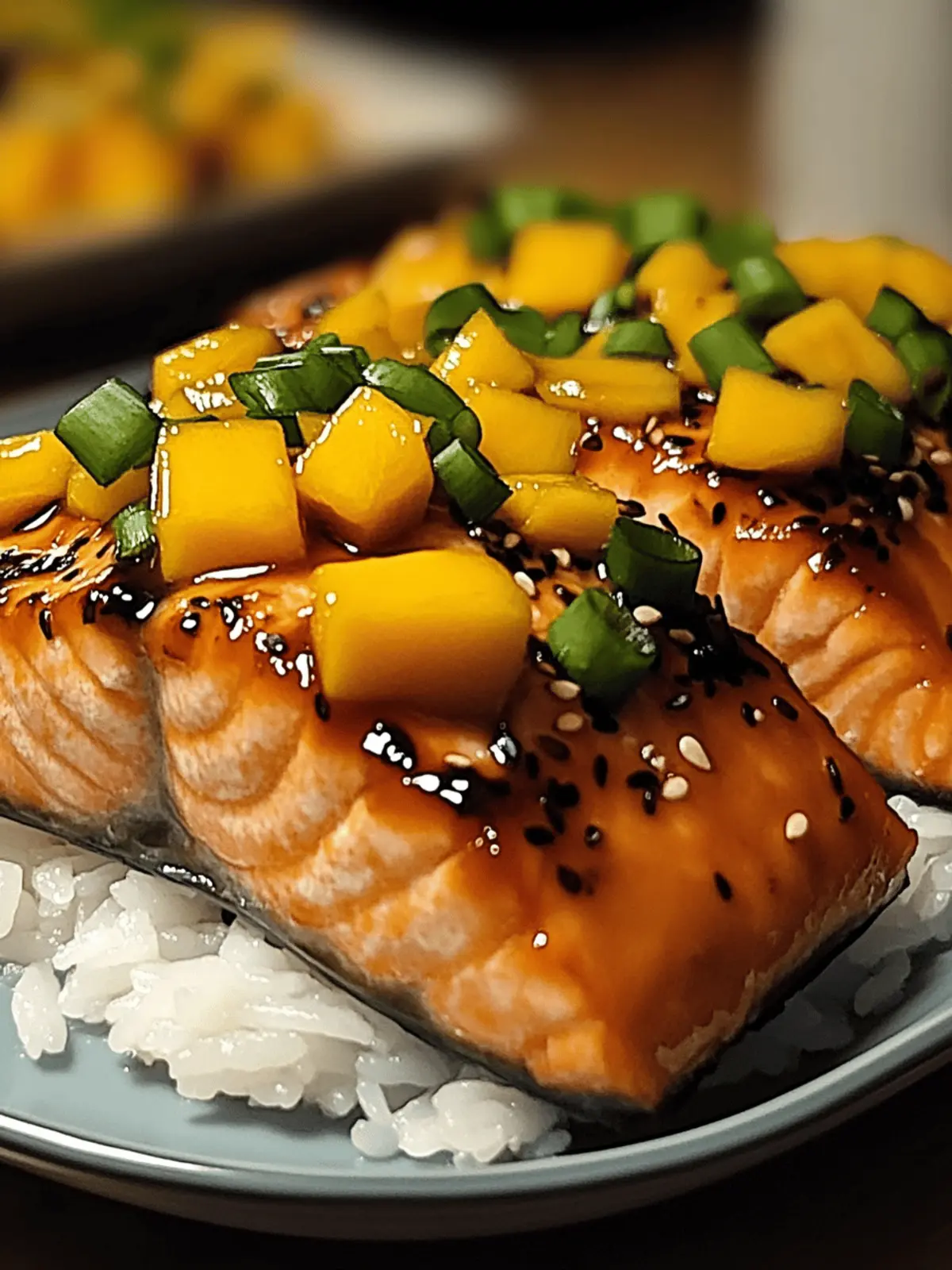 Mango Teriyaki Salmon: Your Quick, Tropical Dinner Escape