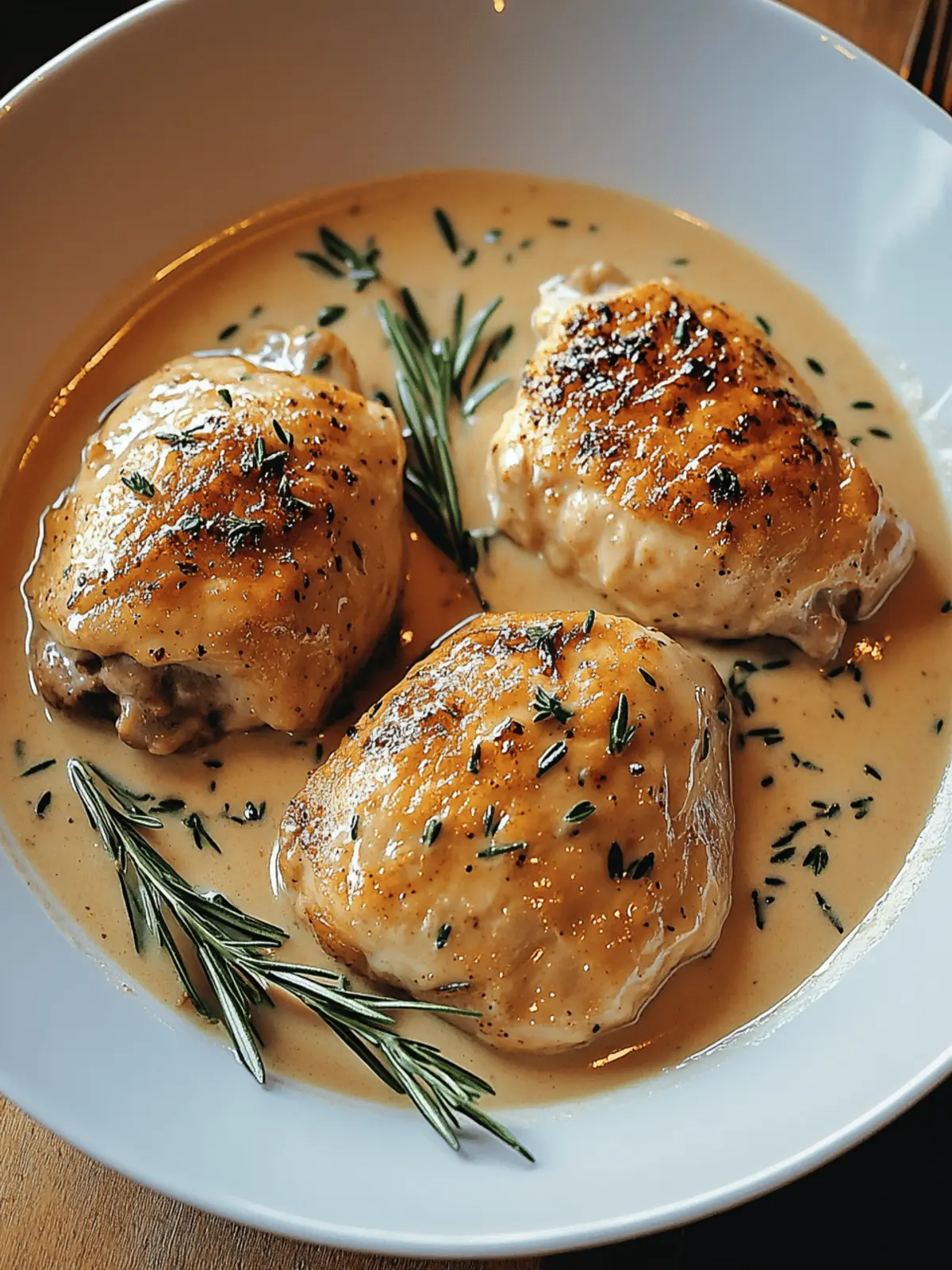 Irish Chicken in Whiskey Cream Sauce for Cozy Nights In