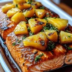 Honey Pineapple Salmon