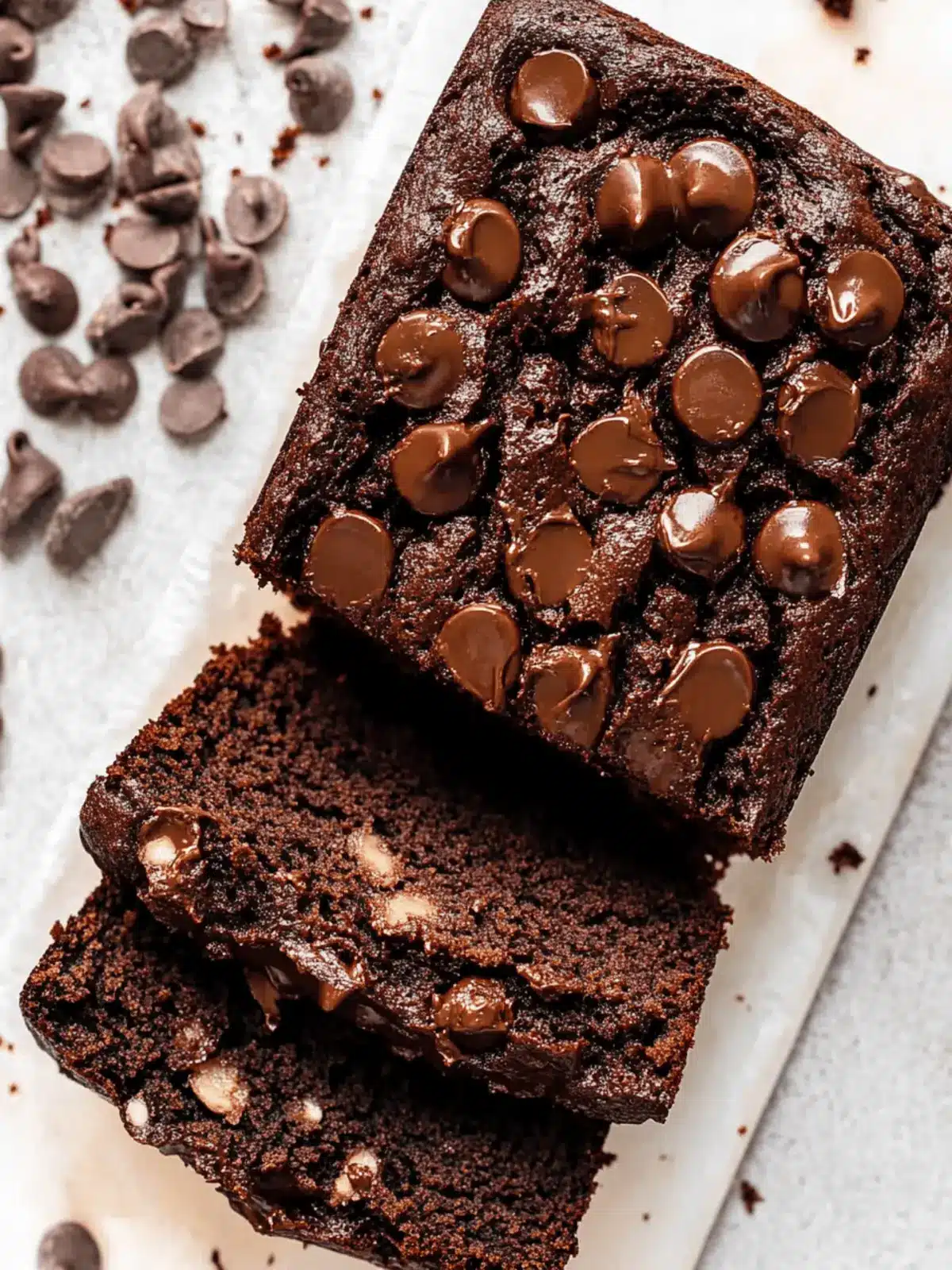 Double Chocolate Banana Bread