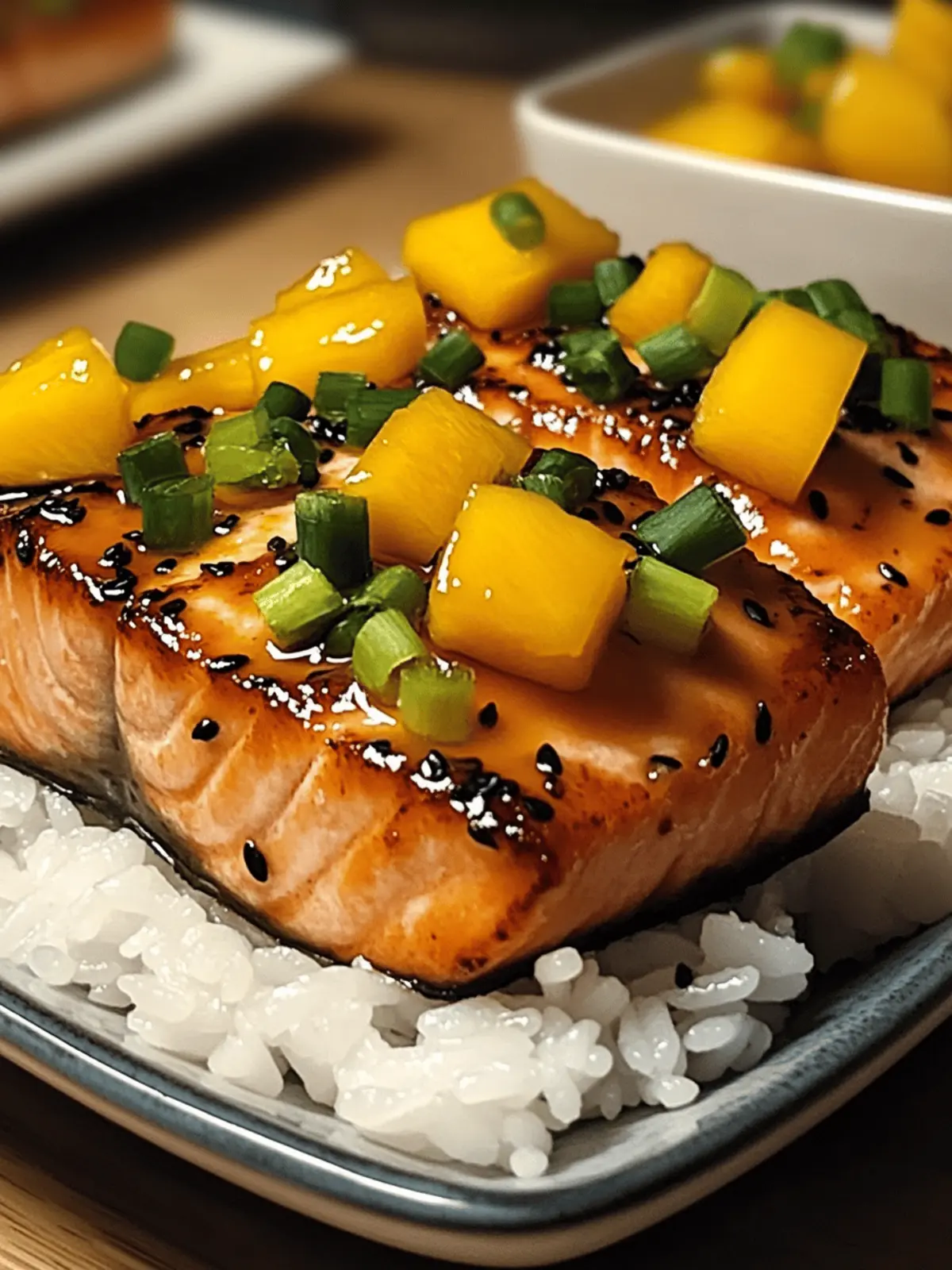 Mango Teriyaki Salmon: Your Quick, Tropical Dinner Escape